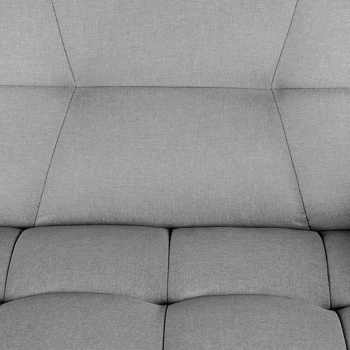 Yaheetech Sleeper Sofa Couch Bed Convertible Sofa Modern Futon Couches Sofas Bed Fold Up and Down Linen Fabric Recliner Couch for Living Room Gray Yaheetech