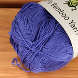 JubileeYarn Bamboo Dynasty - 50g/Skein Baby Weight Bamboo - 83 Royal Blue - 2 Skeins BambooMN