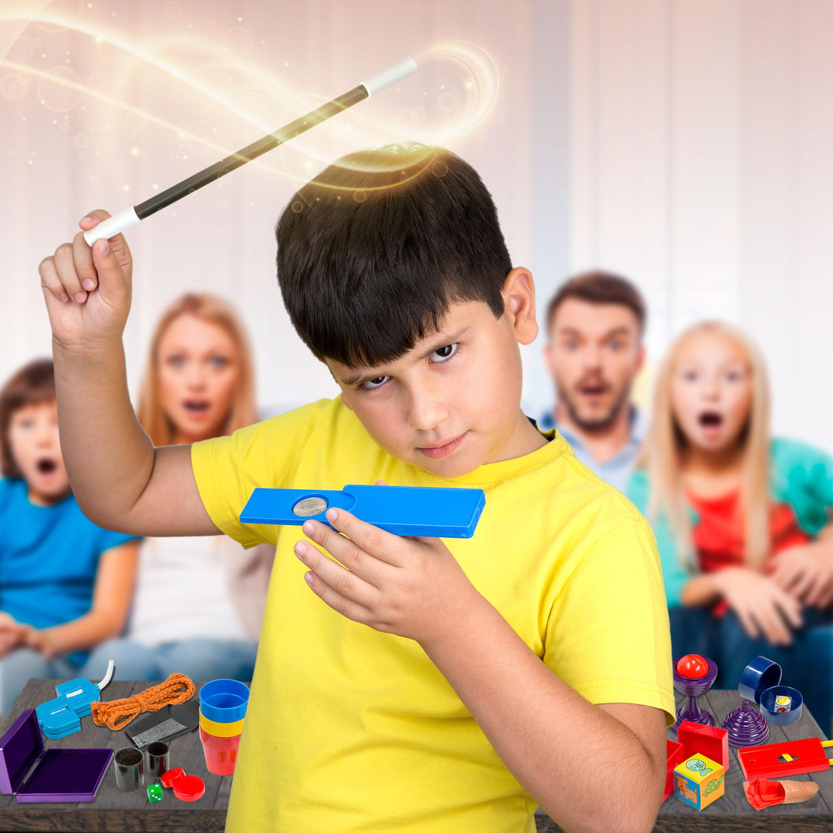 Learn & Climb Mega Magic Kit for Kids - Perform 100's of Today's Most Exciting Tricks - Magic Set with Tutorial Videos for Kids Ages 6-8, 8-10, 10-12 Learn & Climb