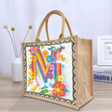 5D Diamond Art Painting Tote Bag Kit, DIY Painting Handbag Kits, Art Bag for Home Organizer (Single Side Dot Diamond)-M-1 WoodArtSupply