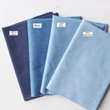 50 × 35cm Pre-Cut Lightweight Thin Denim Cotton Fabric, Doll Clothes Fabric, for Doll Jeans Dresses Jackets, Sewing Supplies, in 4 Colors, Pre-Cut to 19.68 × 13.77 inches Peachcor