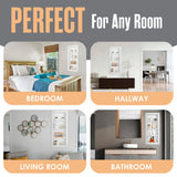 Houseables Recessed Medicine Cabinet, Recessed Wall Niche, Medicine Cabinet Insert, Bathroom Niche, In Wall Shelf, Insert for Drywall, Between Studs Shelf Replacement, Without No Mirror, 14x36 (17x38) Houseables