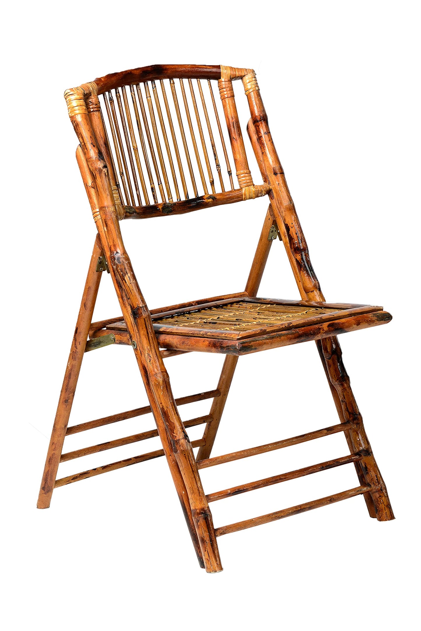 Commercial Seating Products Bamboo Folding Chairs, 4-Pack, Wood - WoodArtSupply