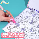 Squishmallows Original Sketchbook, Over 20 Stationery Supplies, Features Scrapbook Stickers, Cam the Cat Fidget Toy, Drawing Paper, Great Kids Craft, Coloring Books for Kids Ages 4-8 Squishmallows
