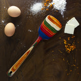 Totally Bamboo Baltique Marrakesh Collection 12-1/2" Wooden Spatula, Safe for Nonstick Totally Bamboo