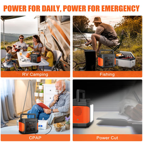 PGYOB 400W Portable Power Station, 296Wh Outdoor Solar Generator Backup Ternary Battery Pure Sine Wave Power Pack with AC/DC Outlet, PD 65W USB-C Outlet for Home, Camping, RV, Blackout, CPAP PGYOB