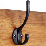 WEBI Rustic Coat Rack Wall Mount,10 Hooks,38 9/16" Long Coat Hooks Wall Mounted,16’’ Hole to Hole,Wood Coat Hanger Wall,Hook Rack Hooks for Hanging Coats,Jacket,Clothes,Hats,Brown WEBI