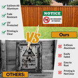 4 Pack 8"x12" Aluminum Sublimation Metal Sign Blanks with Screws, 0.65mm Thickness Bulk Sublimation Blank Yard Signs, Heat Transfer UV Print Sublimation Photo Blanks for Outside, Wall Decor Ickimee