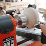 BMWOOD CK100 3.75" 4-Jaw Chuck Thread 1"x8TPI With Dovetail Jaws, Wood Screw, Two Nylon Washers, Square Key, Hex Key for Woodlathe Woodturning BMWOOD