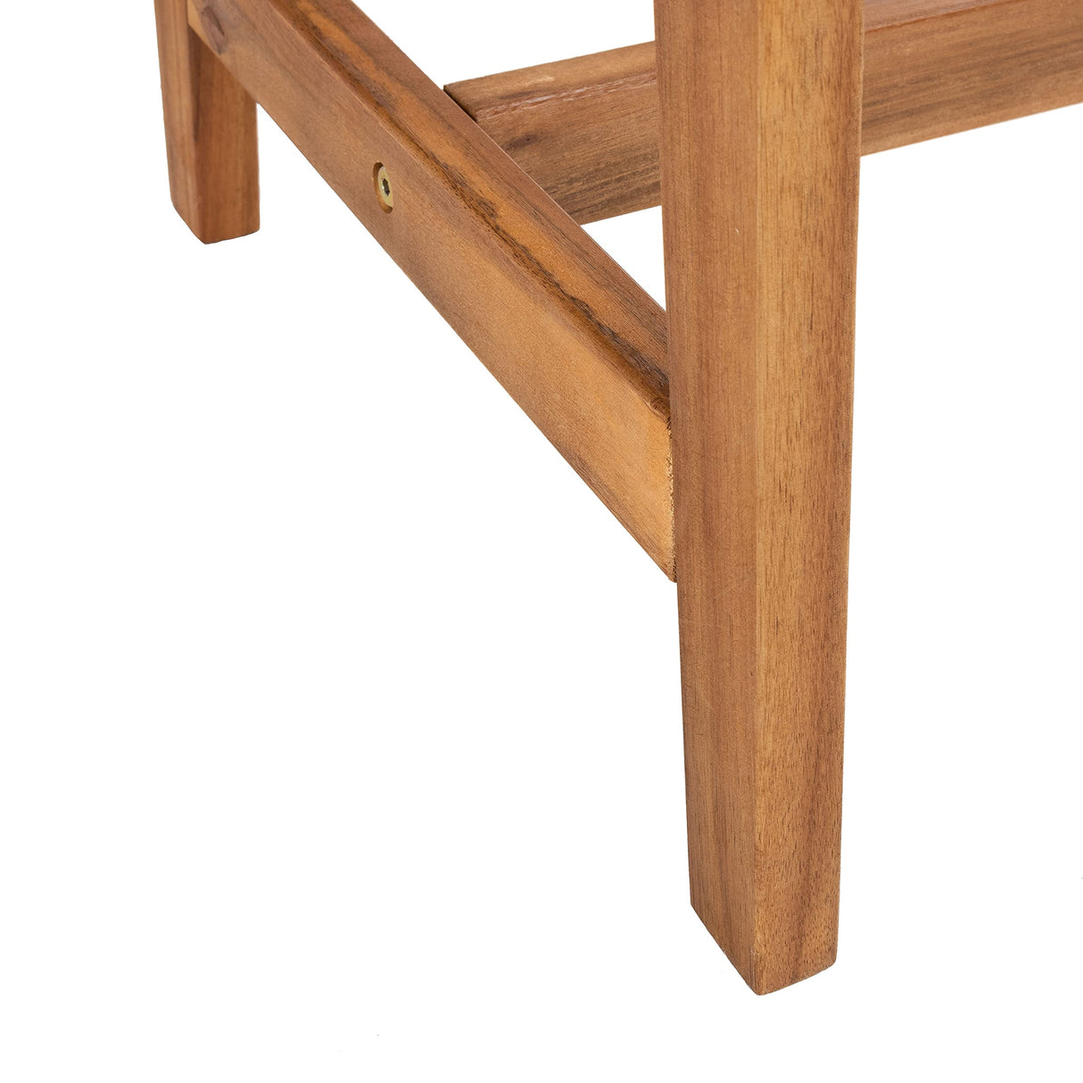 SAFAVIEH Outdoor Collection Casella Acacia Wood/Light Brown 5-Piece Patio Set PAT7077A, Natural/Natural Safavieh