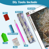 Christmas Tree of Life Diamond Art Kits for Adults, 5D Diamond Painting Kits for Adults Beginners, DIY Full Round Drill Diamond Dot Painting Gem Art Kits for Adult, Home Wall Decor 13.8x13.8 Inch VCLKDIY