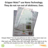 Proper Design Gripper Mats™ - Magnet Sign Grippers for Aluminum Vehicles: Trucks, Cab, RV, Trailer Proper Design