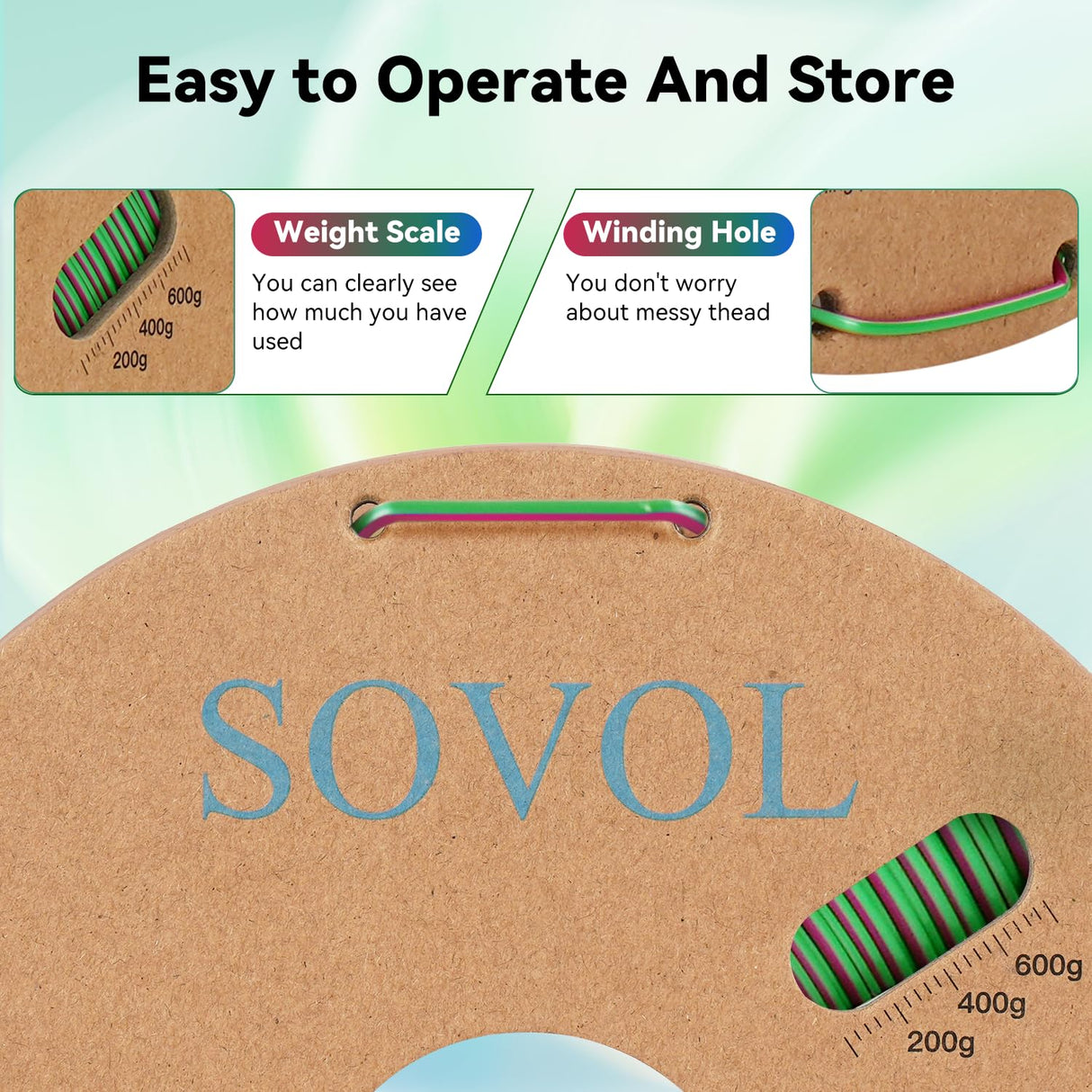 Sovol PLA Filament Silk Tri Color Co-Extrusion 1.75mm, 3D Printer Filament 1kg/ 2.2lbs, Shiny Silk Gold Green Rose Red 3 in 1 Coextrusion PLA Material +/-0.03mm Sovol