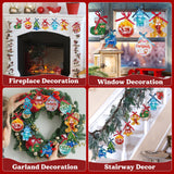 LET’S Resin Upgraded Christmas Resin Molds Silicone, 16 Cavities Large Resin Christmas Ornament Molds Each 3inch, Glossy Silicone Molds for Resin Art Craft,Keychains,Christmas Tree Decorations LET'S RESIN