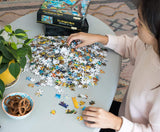 It's A Dragon's World Fantasy Puzzle | Challenging 1000 Piece Jigsaw Puzzle for Adults and Kids | Magic-Themed Brain Teaser | Fun Game Night Activity | Gift for Puzzle Enthusiasts | 28 x 20 Inches Toynk
