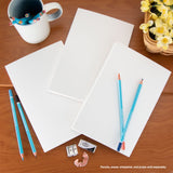 Bee Paper 6" x 9" Watercolor Paper Pack, 140lb, 50 Sheets Bee Paper Company