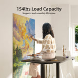 INNOVAR Electric Standing Desk, Adjustable Height Stand up Desks, 48 x 24 Inches Sit Stand up Desk for Home Office Computing, 3-Preset Memory Height Ergonomic Rising Desks, Black INNOVAR