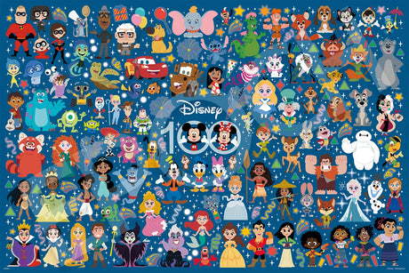 EPOCH 97-701 Disney Cute Celebration Jigsaw Puzzle (Cute Celebration) 1000 Piece Jigsaw Puzzle (19.7 x 29.5 inches (50 x 75 cm)), Includes Glue and Spatula, Decorative Parts Included エポック(EPOCH)