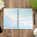 SIIXU Spiral Journals for Women, Hardcover Notebook, Colorful Blank, Large, 128 Pages, B5, 6.8”x9.8, Summer SIIXU