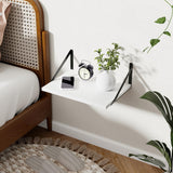 Axeman Deep Floating Shelves for Wall, 12 Inch Deep White Floating Shelves Set of 2, 16W x 12D Wide Wood Shelves Set of 2, Wall Mounted Shelves for Wall Storage Decor Axeman