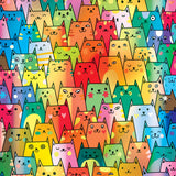 RoseArt - Rose - Cute Colorful Cats - 1000 Piece Jigsaw Puzzle for Adults RoseArt