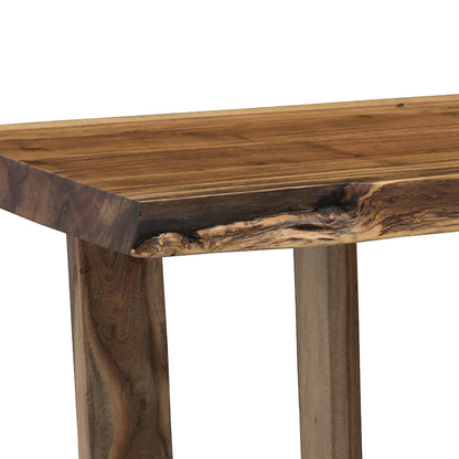 Alaterre Furniture Berkshire Media, Natural Console Table - WoodArtSupply