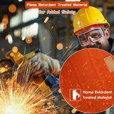 Aolamegs Safe Hard Hat Sweatband- 5PCS Sweat Bands Washable, Hard Hat Liner Replacement, Flame Retardant Cotton Hard Hat Accessories Sweat for Welding Helmet, Construction Hats, Chainsaw Helmet Aolamegs