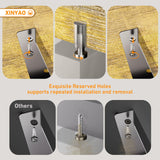 XINYAO Electric Standing Desk with 5 Drawers, Height Adjustable Desk 63 x 30 Inches Stand Up Desk, Ergonomic Desk with Wider Larger Desktop,Double Beam Standing Office Computer Desk (Rustic Brown) XINYAO