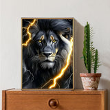ZENDIYO Lion Diamond Painting Kits for Adults, 5D Diamond Art Kits for Adults Beginners, DIY Full Drill Diamonds Dots Gem Art Painting and Crafts for Home Wall Decor 12x16inch ZENDIYO
