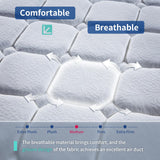 12 inch King Mattress, Hybrid Memory Foam and Pocket Spring, Motion Isolation, Medium Firm,Edge Support, Soft Touch, Cool and Breathable,Comfortable Mattress in a Box Ninare