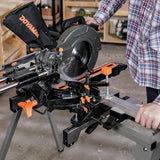 DOVAMAN Miter Saw Stand, 3-Step Quick Install & Fold, Lightweight 22LB Design, 330LB Capacity, 78-1/8'' Max Sliding Rail, Compatible with DMS01A, DMS03A & Most Mitre Saw Brands - MS01A DOVAMAN