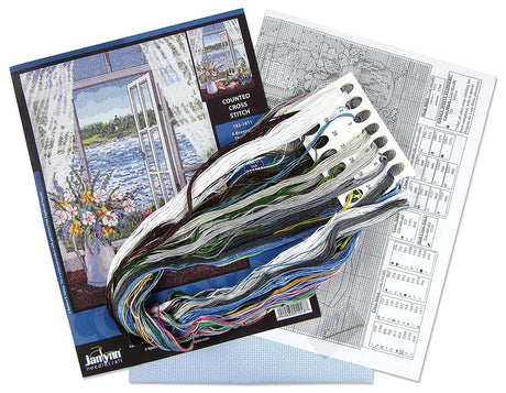 Janlynn A Breeze Off The Ocean Counted Cross Stitch Kit Janlynn