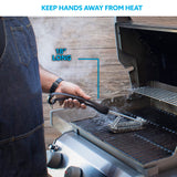 Kona 360 Clean Grill Brush – Powerful Grill Cleaner & BBQ Grill Brush for Outdoor Grill – Safe, Bristle BBQ Brush Grill Scraper, Accessory for Easy 30 Second Grill Cleaning - 18 Inch Long Handle Kona