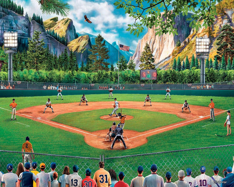 White Mountain Puzzles - Field of Dreams - 1000 Piece Jigsaw Puzzle White Mountain