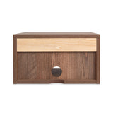 JONATHAN Y NST2002A Ettore 15.71" Mid-Century Modern Floating Wall Mounted Nightstand with Soft-Close Drawer and Cable Hole, Dark Brown JONATHAN Y