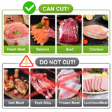 2025 Fresh Meat Slicer Cleaver, Thickness Adjustable 2 or 4 mm, Manual Fresh Meat Cutter, Fresh Meat Slicing Shredding, Fresh Beef Pork Mutton for Home Cooking BBQ Hot Pot Meat Slicer ZTQCSQ