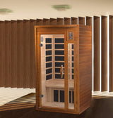 2021 Dynamic Barcelona Elite DYN-6106-01 Ultra Low EMF (Under 3 MG) FAR Infrared Sauna - Curb Side Delivery MAXXUS