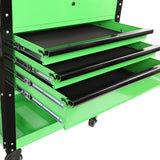 OEMTOOLS 24731 Automotive Rolling Tool Cart with Drawers, 3 Drawer Mechanics Rolling Tool Chest, Secure Locking System, Integrated Power Strip, Heavy Duty Steel Construction OEMTOOLS