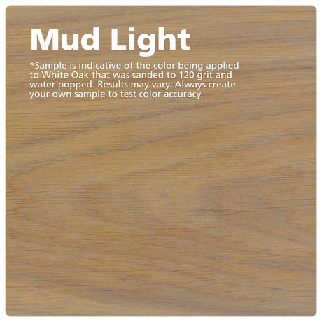 Rubio Monocoat Wood Stain & Finish Sample - Mud Light | Oil Plus Part A | Quick-Dry, Eco-Friendly Linseed Wood Oil for Indoor Use | Ideal for Sampling Oil Plus 2C & Touch Ups | 20 mL Rubio Monocoat