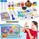 UNGLINGA 70+ Experiments Science Kit for Kids, Chemistry Set, Educational Toys Gifts Idea for Boys and Girls Birthday Christmas S.T.E.M Toy Project UNGLINGA