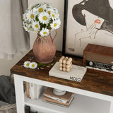 Panana Farmhouse Bathroom Floor Cabinet, Storage Cabinet with Sliding Barn 3 Drawers&Door Freestanding Small Cabinet for Bathroom, Kitchen, Laundry Room (White) Panana