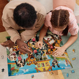 Funny Dog Puzzles for Adults 1000 Pieces, Cute Puppy Animal Jigsaw Puzzle, Challenging Happy Puppies Puzzle as Home Wall Art Decor PPuzzling