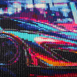 CEOVR Sports Car Diamond Art Kits for Adults, Car 5D DIY Full Drill Diamond Painting Dots Gem Art, Adult Crafts Kits Arts and Crafts, Wall Decor for Home Office 12x16inch CEOVR