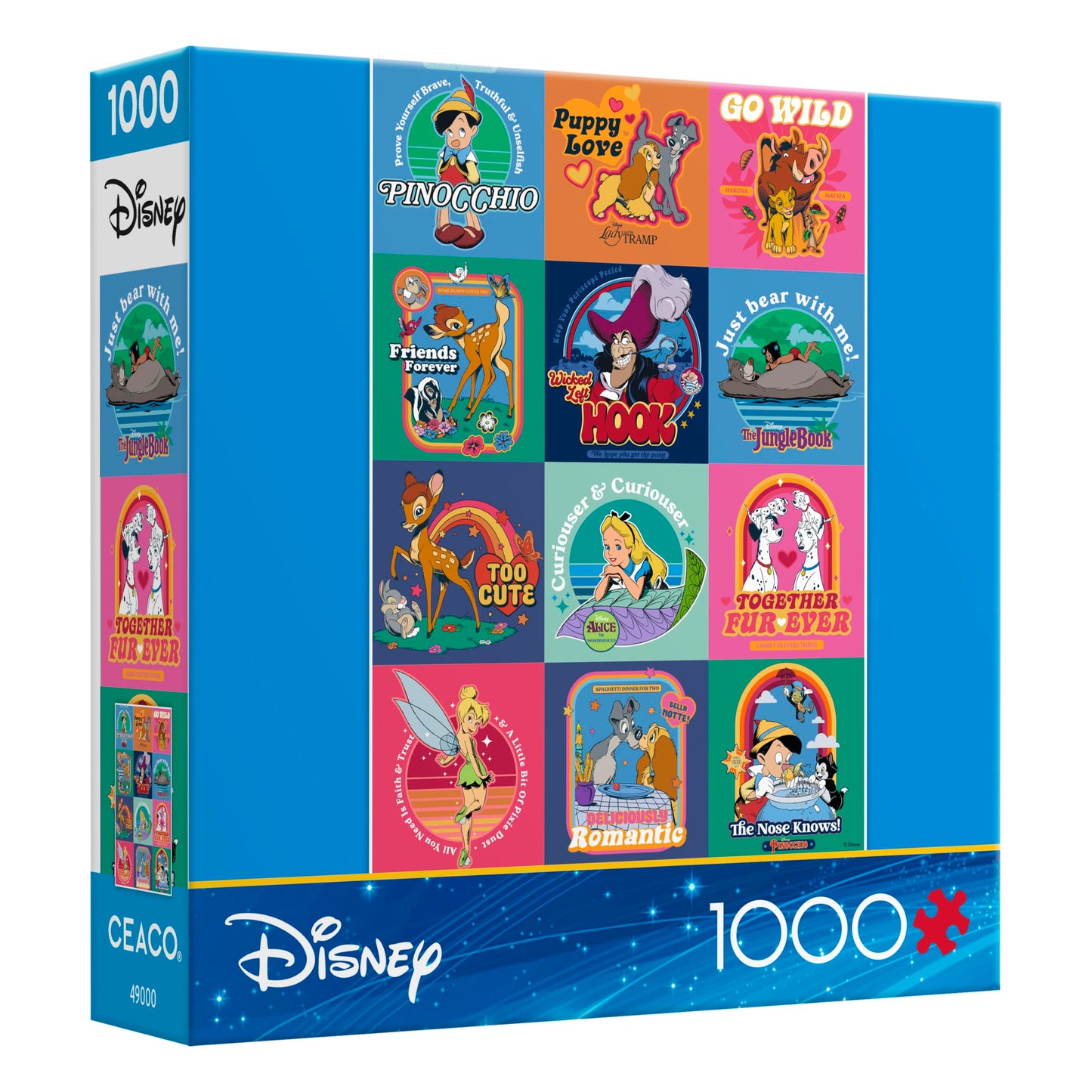 Ceaco - Disney - Storybook Squares - 1000 Piece Jigsaw Puzzle