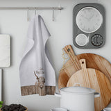 GCFET Highland Cow Bathroom Towels - Farmhouse Cow Decorative Hand Towels 16x24, Funny Bathroom Hand Towels GCFET