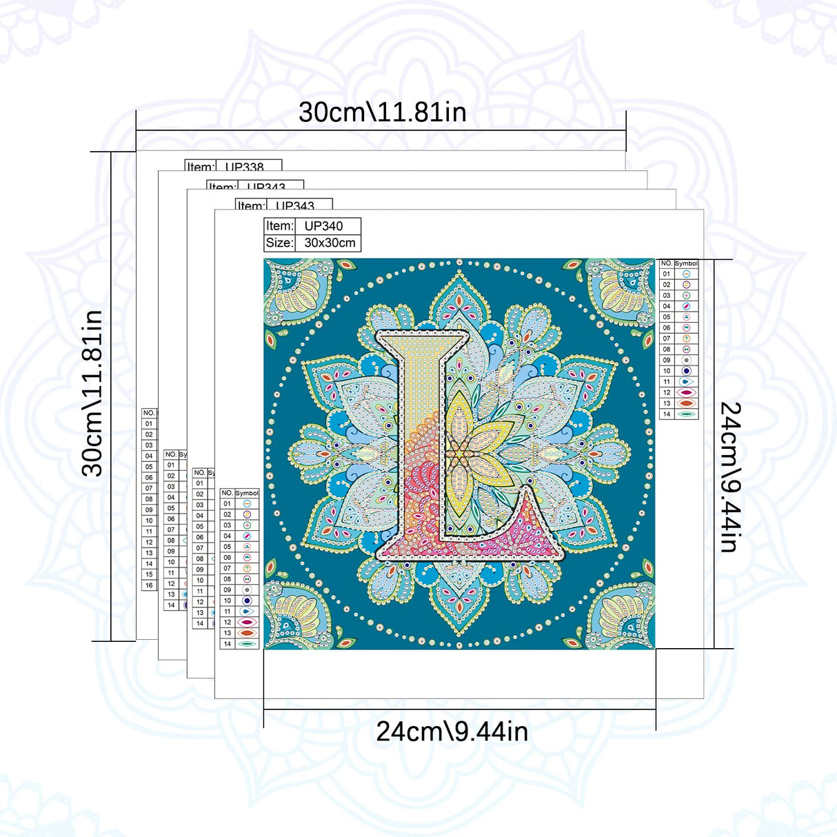 4 Pieces Love Alphabet Diamond Painting Kits, Special Shaped 5D Partial Drill DIY Crystal Diamond Art for Adults, Home Wall Decoration, Valentine’s Day Gifts, Mosaic Craft, 12x12 in antor