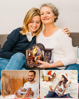 Rolife DIY Miniature House Kit, Mini Wooden Dollhouse Kit for Adults to Build, Tiny House Mayberry Street Miniatures Diorama Building Kits-Birthday Christmas Halloween Craft Hobbies Gift for Teens Kid Rolife