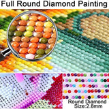 puonidwo Halloween Diamond Painting Kits for Adults, Magic Diamond Art Kits for Beginners, Book DIY Full Drill Paint with Diamond, Home Wall Decor 12 x 16 Inch puonidwo