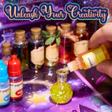 QLRR Mystery Mix Potion Craft Kits for 6 7 8 9 10 11 12+ Year Old Girls DIY Best Birthday Gift for Girls & Boys ，Mix 24 Fairy Bottles Potion Gifts Kids 6-8 Year Old Girl Birthday Gift QLRR