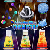 PATIFEED 250 Experiments Kits for Kids, Science S.T.E.M Projects Scientific Toys for Boys Girls Gifts Ideas Birthday Christmas, Erupting Volcano, Planet, Bouncy Ball,Chemistry Scientist Set PATIFEED